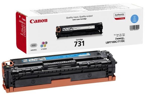 Заправка и восстановление картриджа Canon 731 (голубой)