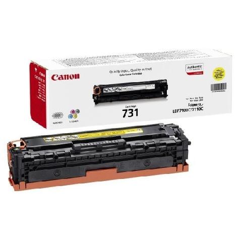 Заправка и восстановление картриджа Canon 731 (жёлтый)