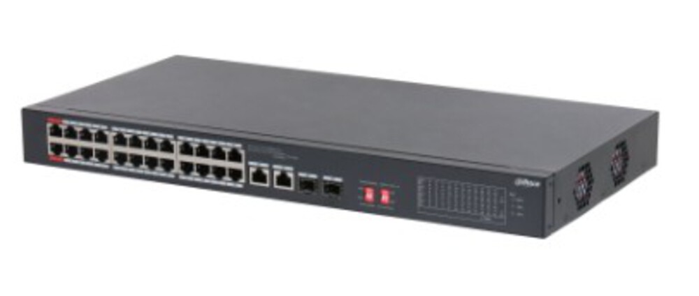 DH-S3226-24ET-240 - 24-портовый неуправляемый коммутатор с РоЕ