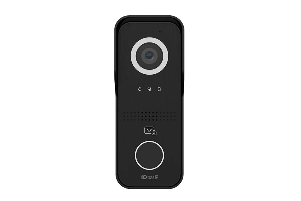BAS-IP AV-06M BLACK - Индивидуальная IP вызывная панель со считывателем Mifare