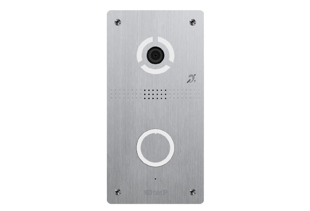 BAS-IP AV-04FDI SILVER - Вызывная панель индивидуальная.