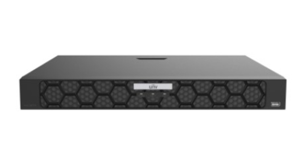 NVR502-08B-P8 - Видеорегистратор IP 8 канальный с 8 POE портами; Входящий поток на запись до 320Мб/с.