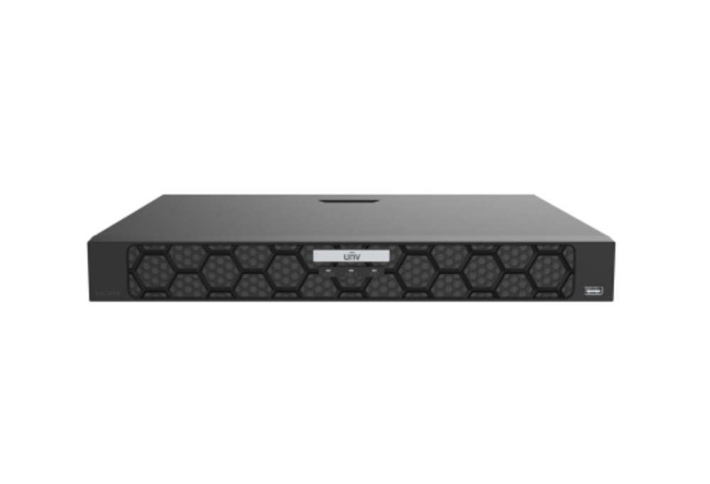 NVR502-08B-P8-IQ - Видеорегистратор IP 8 канальный с 16 POE портами; Входящий поток на запись до Smart Off:  320Мбит/с, Smart On:  160Мбит/сМб/с.