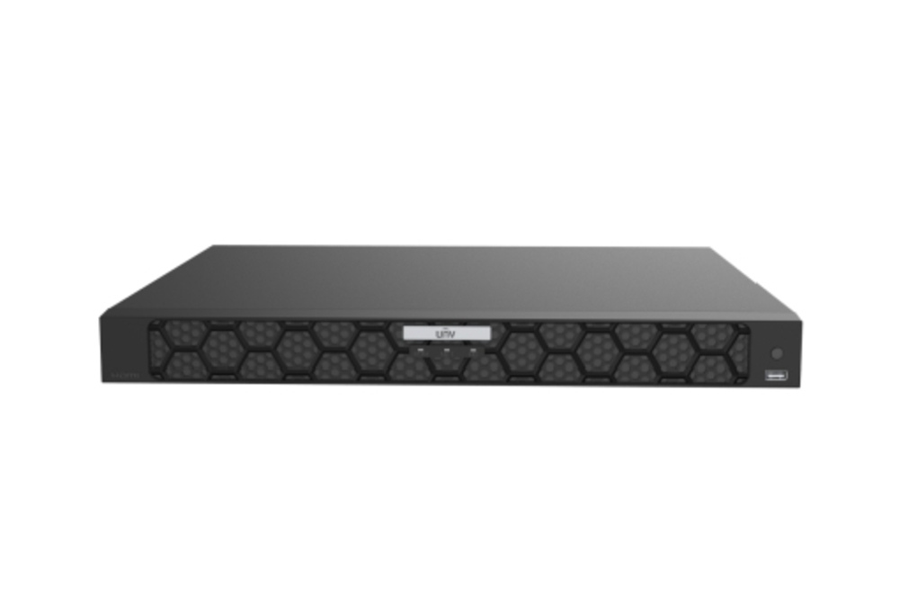 NVR504-32B-IQ - Видеорегистратор IP 32 канальный; Входящий поток на запись до Smart Off:  320Мбит/с.