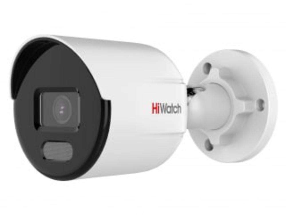 DS-I450L(D)(4mm) - 4Мп уличная цилиндрическая IP-камера с LED-подсветкой до 30м и технологией ColorVu