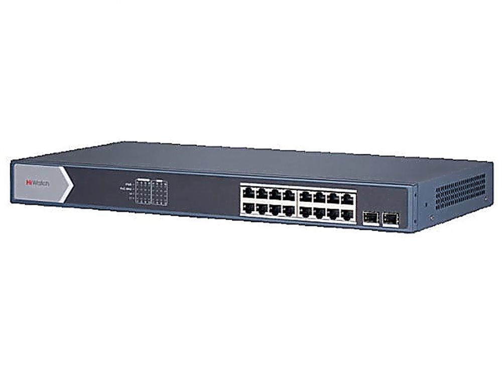 DS-S1816GP - Сетевой неуправляемый коммутатор