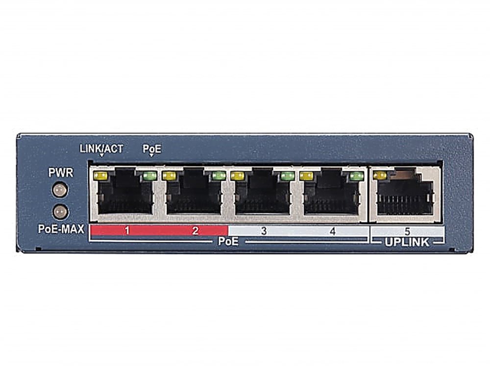 DS-S504GP - Сетевой неуправляемый коммутатор