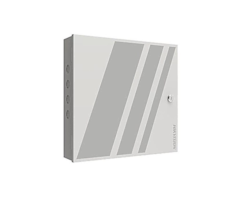 DS-K2704X - Контроллер доступа на 4 двери. Расширение до 126 дверей с помощью модулей DS-K2M002X. Память: 10000 отпечатков пальцев, 200000 карт, 600000 событий; TCP/IP, OSDP, RS485; интерфейсы считывателей: 4 входа Wiegand, 8 RS485(OSDP); тревожные вход/выход 8/4; DC12В/AC220; 102Вт; металл. -10 °C to 55