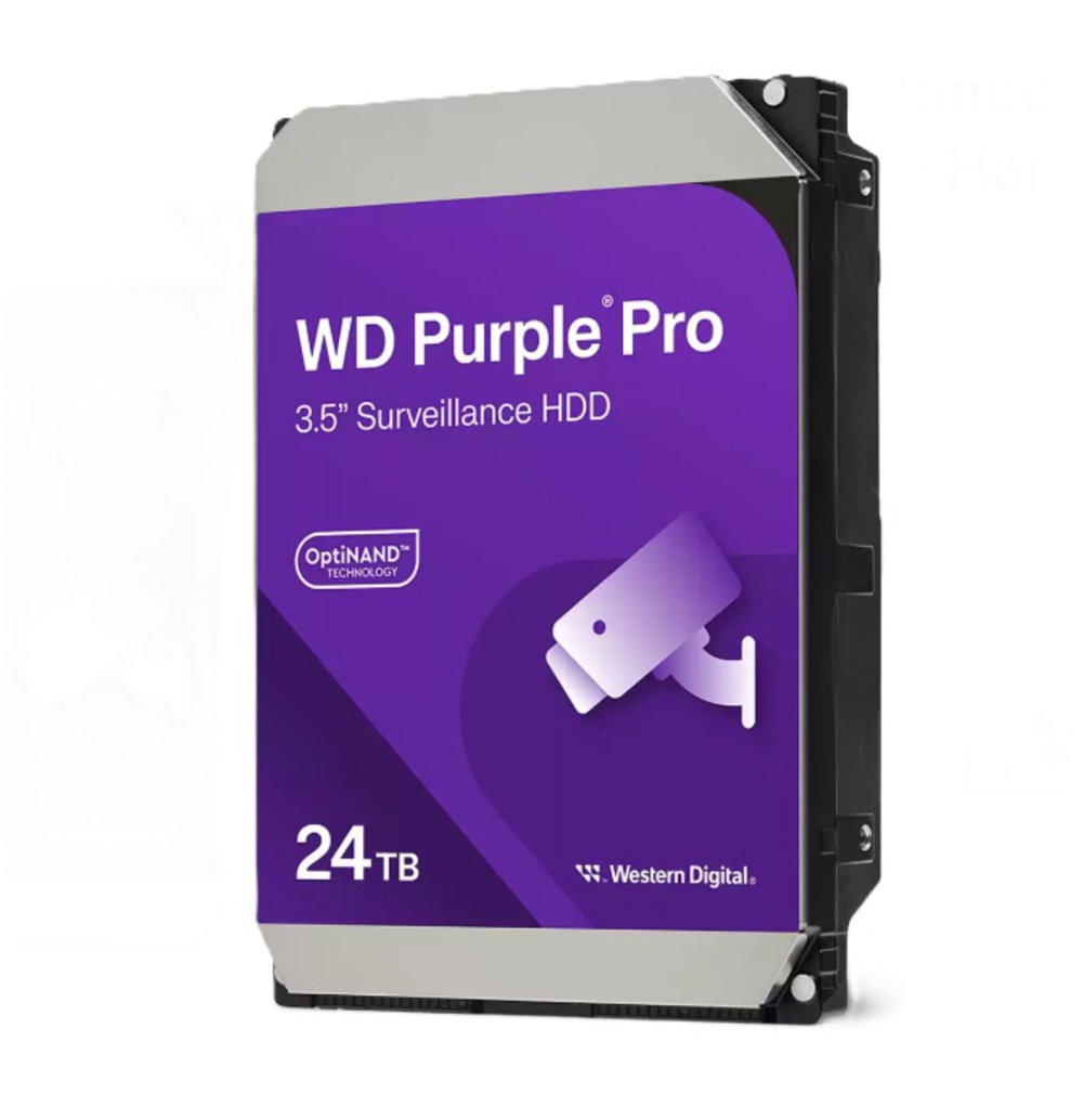 Жесткий диск WD Purple Pro WD240PURP, 24ТБ, HDD, SATA III, 3.5"