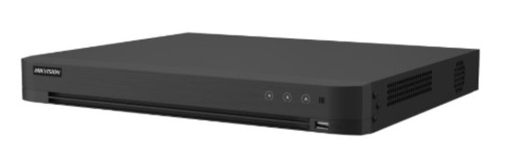 iDS-7216HUHI-M2/XT - 16-х канальный гибридный HD-TVI регистратор Acusense для аналоговых, HD-TVI, AHD и CVI камер + 16 канал IP@8Мп (до 32 каналов с полным замещением аналоговых каналов)