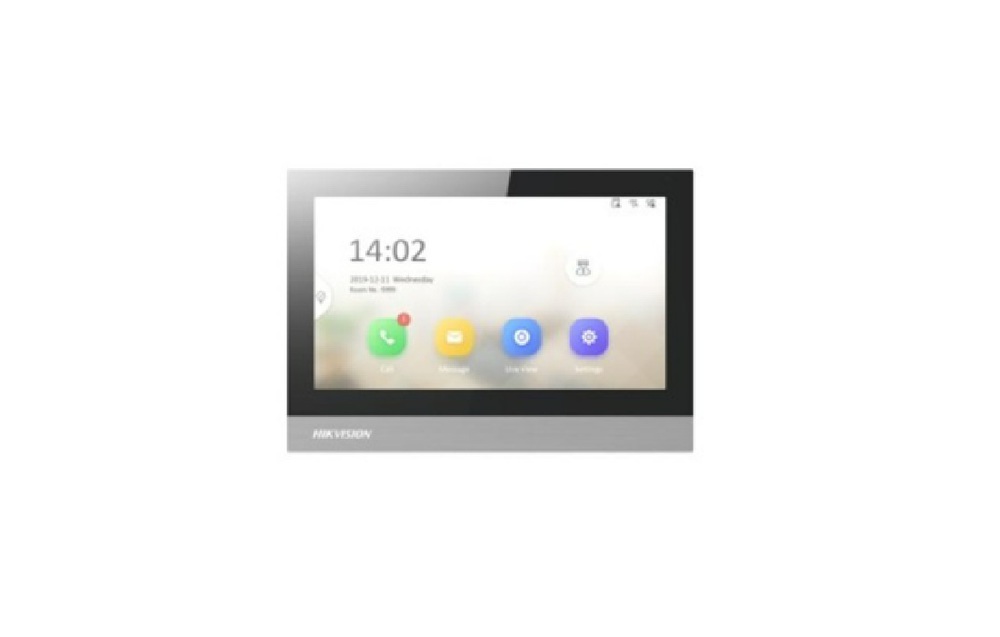 DS-KH8380-WTE1 - 7“IP видеодомофон, разрешение 1024х600, Wi-Fi
