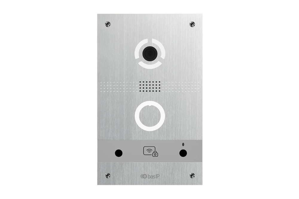 BAS-IP AV-08FBL SILVER - Вызывная панель индивидуальная