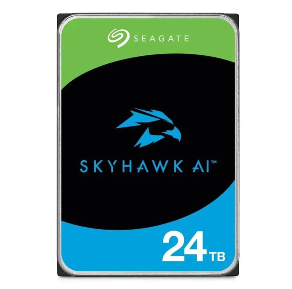 ST24000VE002 - Жесткий диск Seagate 24TB Skyhawk AI 7200 rpm SATA III 3.5" Internal Surveillance HDD
