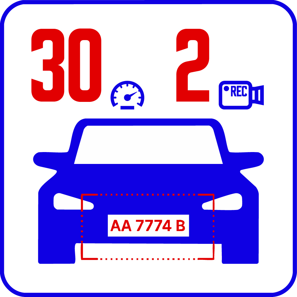 Программное обеспечение AutoTRASSIR  система распознавания автономеров (LPR) 2 канала до 30 км\ч дополнение к TRASSIR