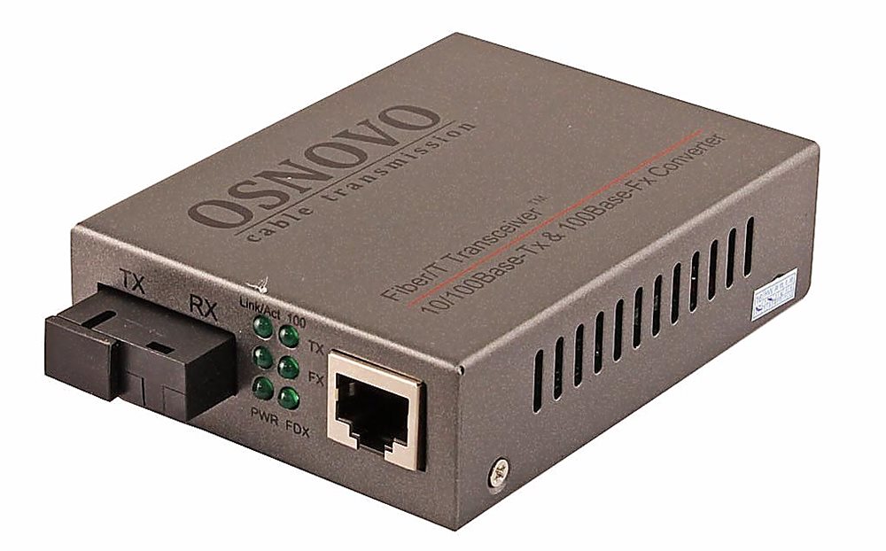 OMC-100-11S5b Оптический Fast Ethernet медиаконвертер