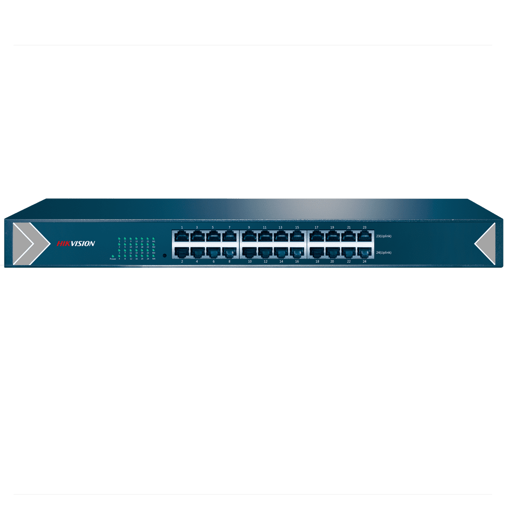 Неуправляемый PoE коммутатор DS-3E0524-E - 24 портов RJ45 1000M