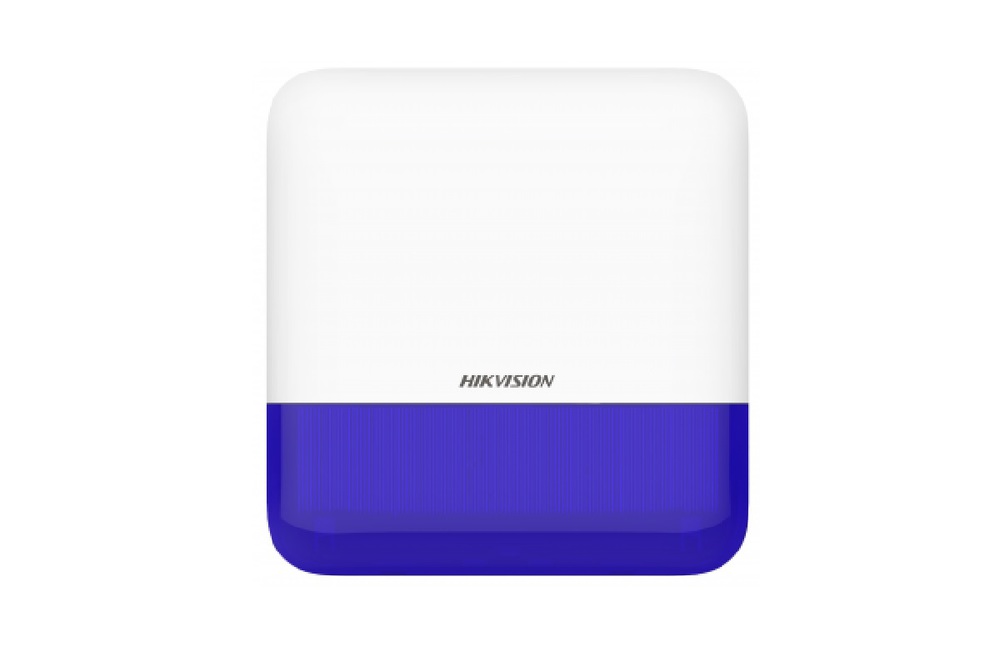 DS-PS1-E-WE (Blue Indicator) - Беспроводной уличный оповещатель (AX PRO)