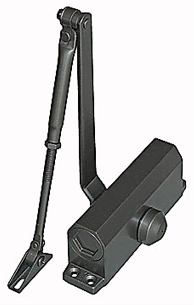 ST-DC003-BR - Доводчик двери c тягой EN 3, 40 - 65 кг, 950 мм, 2-х скор., BR - бронза