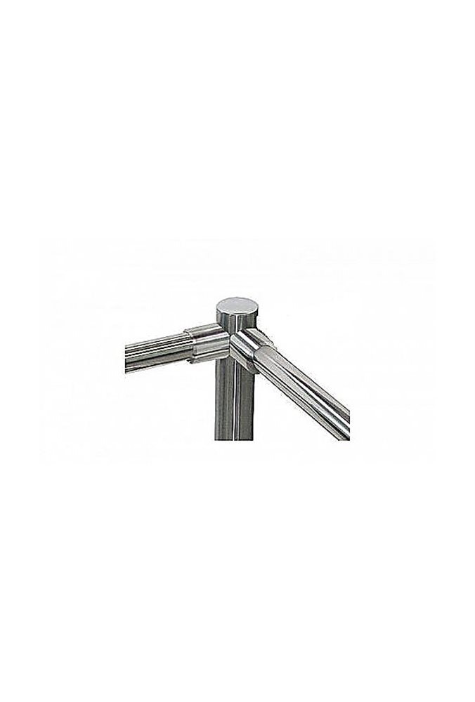 PERCo-BH02 2-02 - Двухсторонняя стойка с 4-мя отверстиями для крепления патрубков (угол между парами отверстий 90град.)