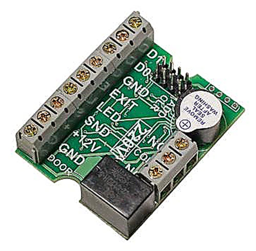 Z-5R Relay Wiegand - Контроллер для ключей DS1996L, без корпуса, 1364 польз.+ ключи блокировки, свет. и звуковая индикация.