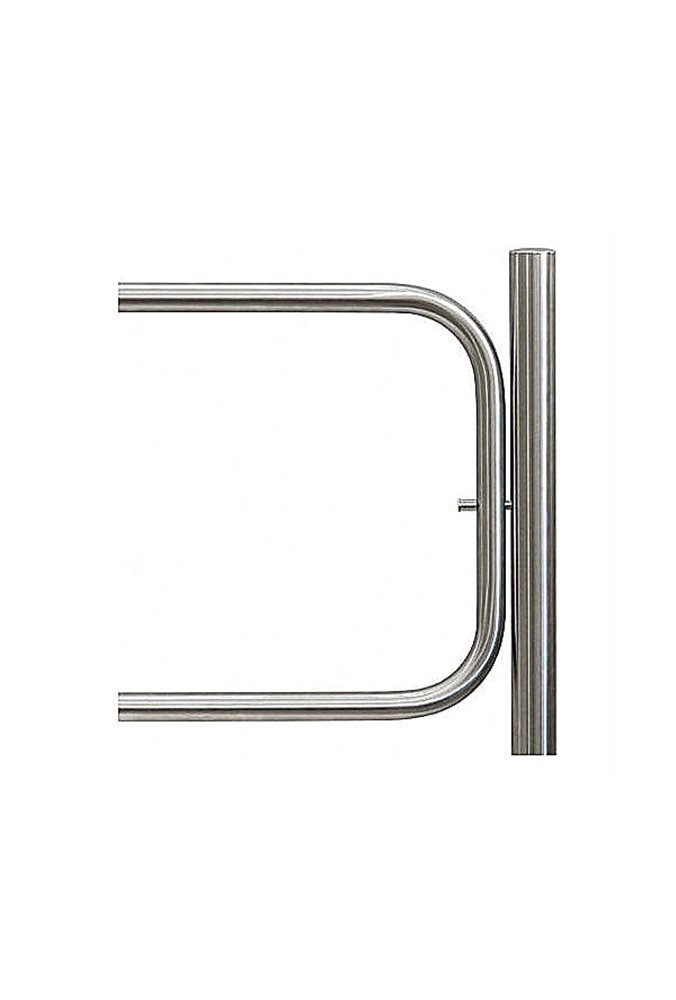 PERCo-BH02 2-14 - Стойка с отверстием под стопорный механизм поворотной секции