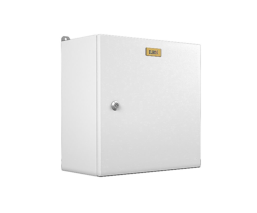 EMW-500.500.250-1-IP66 - Электротехнический распределительный шкаф IP66 навесной (В500 × Ш500 × Г250) EMW c одной дверью