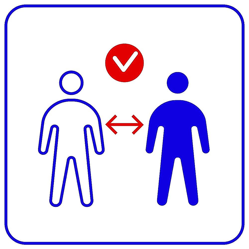 TRASSIR Social Distance Detector Детектор дистанции между людьми в очередях и любых других общественных местах