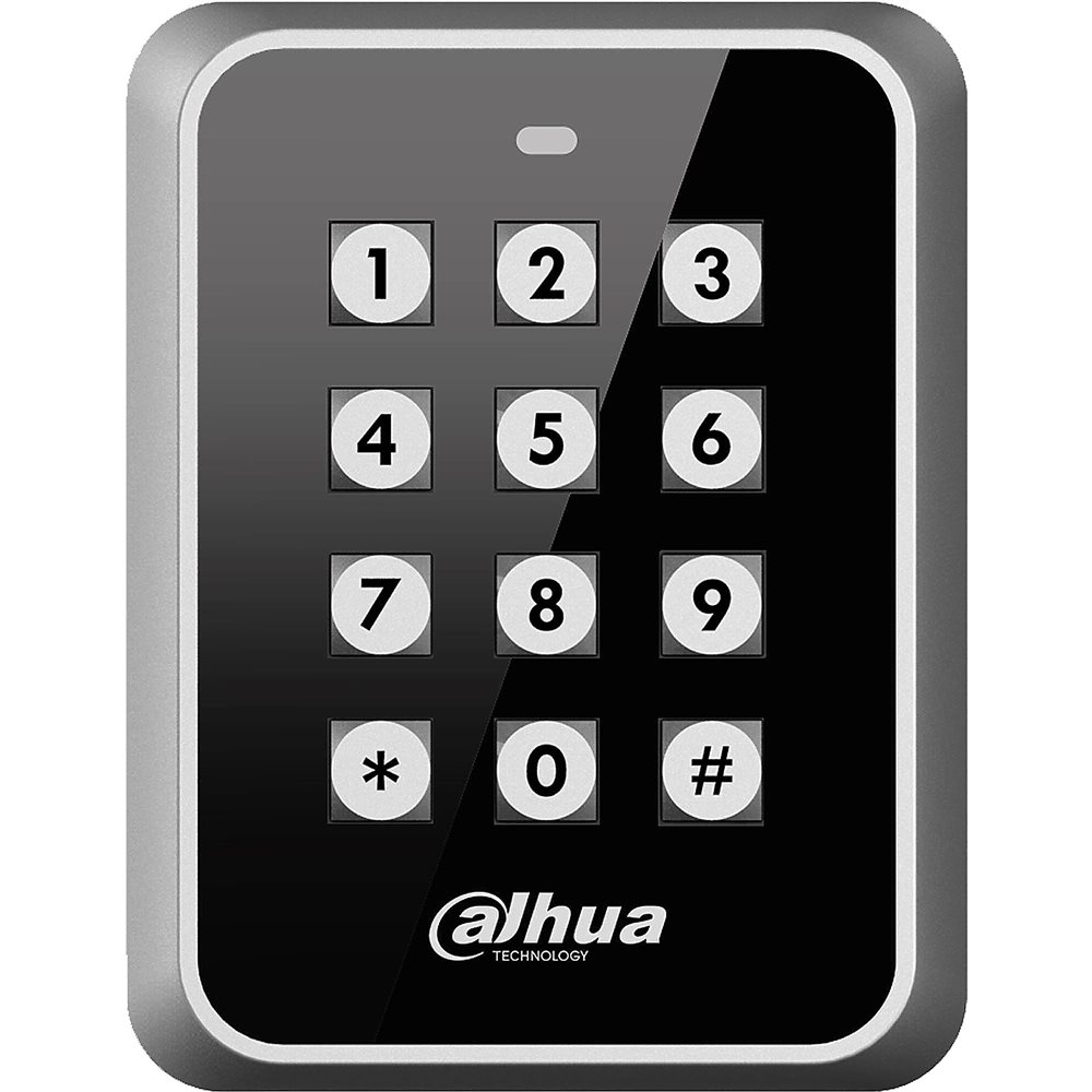 DHI-ASR1101M - Считыватель карт Mifare с клавиатурой, RS485, Wiegand34, зуммер, индикация, антивандальный IK08, -30°C to +60°C