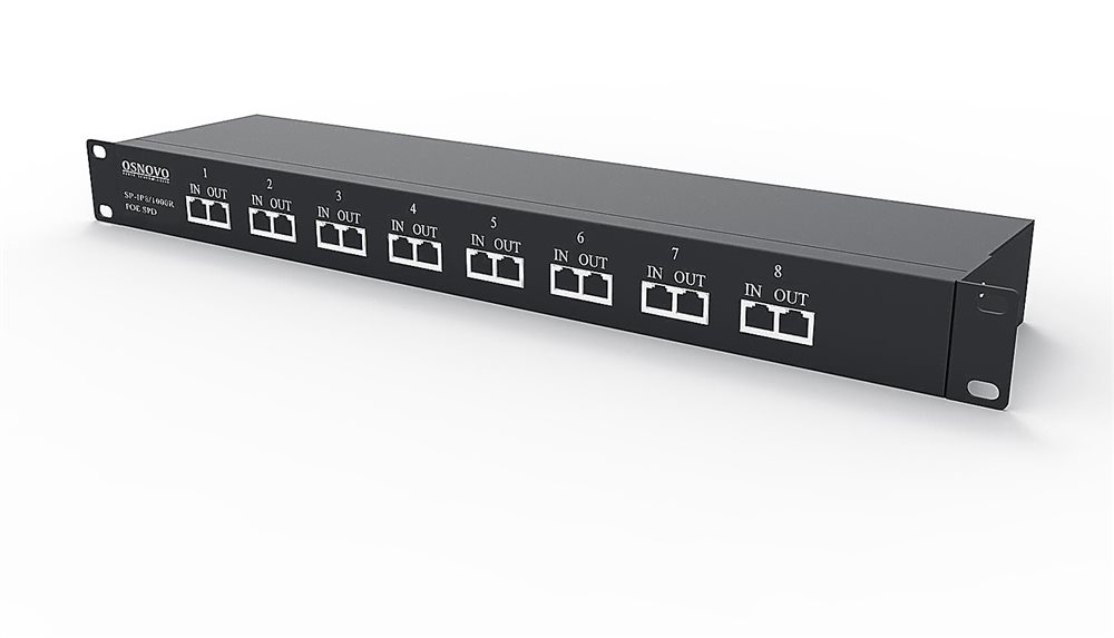 SP-IP8/1000PR - Устройство грозозащиты цепей Ethernet