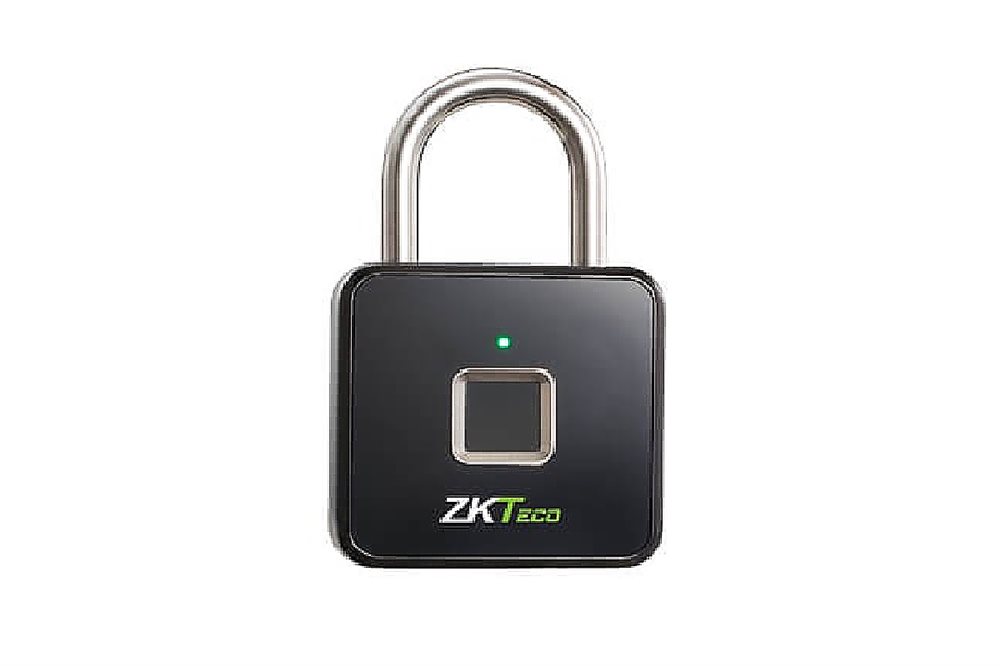 Padlock - Биометрический навесной замок, сканер отпечатка пальца, память 10 шаблонов, размеры 53х53х20мм