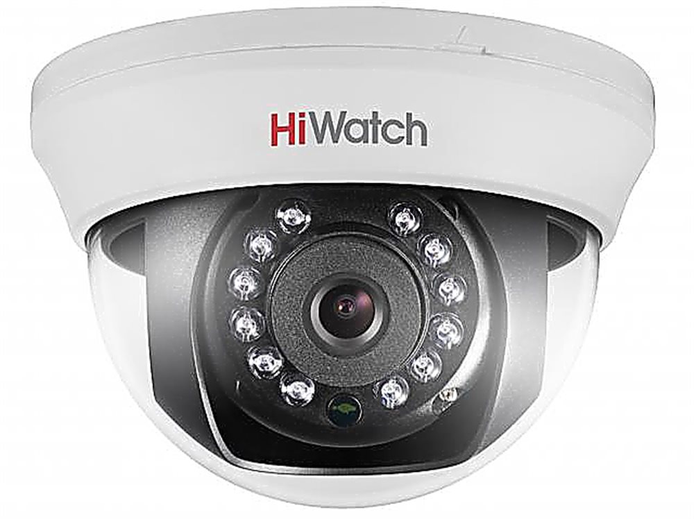 Камера DS-T201(B) (2.8mm) -  Купольная, TVI, 1080p, объектив 2.8 mm