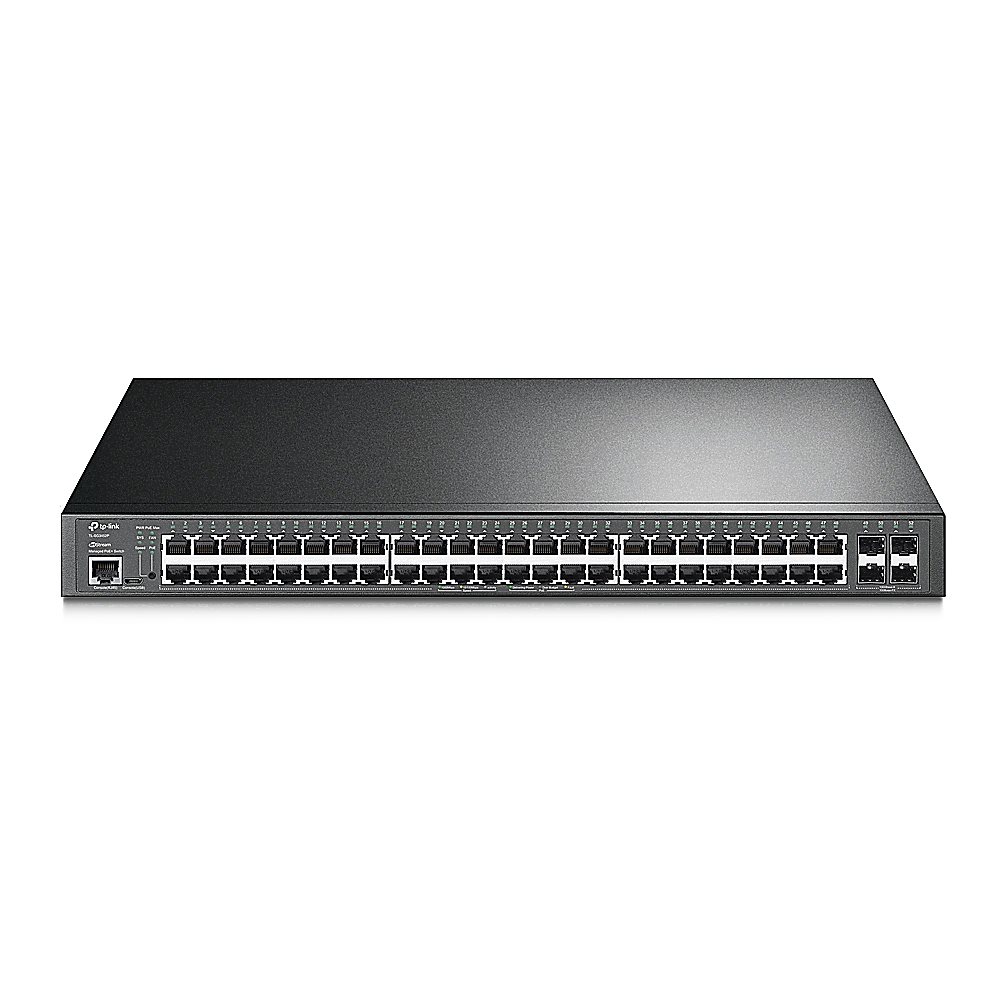 TL-SG3452P - JetStream 52-портовый гигабитный управляемый коммутатор уровня 2+ с 48 портами PoE+