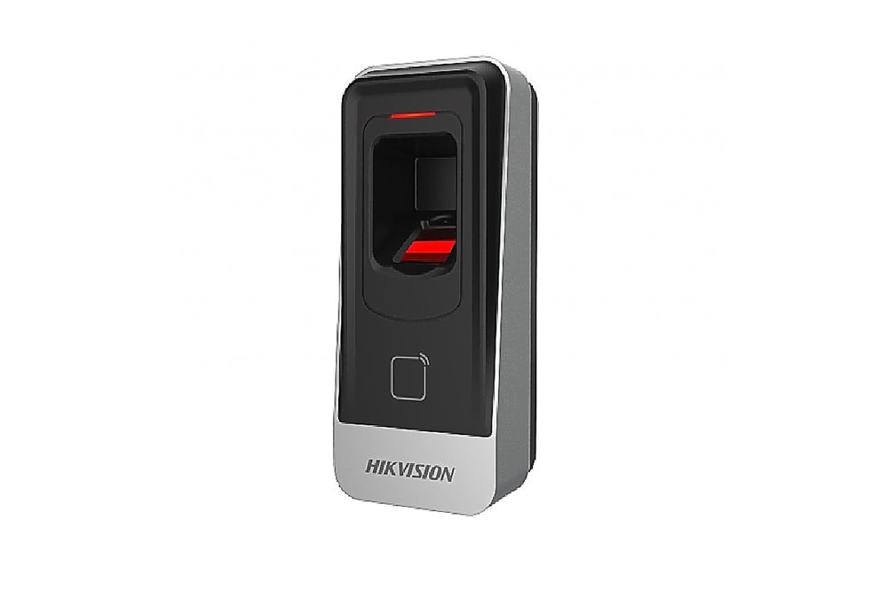 DS-K1201AMF Hikvision- Считыватель отпечатков пальцев и Mifare карт. Частота считывания 13.56МГц; хранилище: 5000 отпечатков.