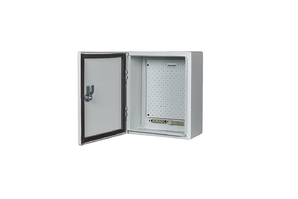 Монтажный шкаф Мастер 1У  IP 54; Габариты (внешние): 290х340х180 (ШхВхГ)