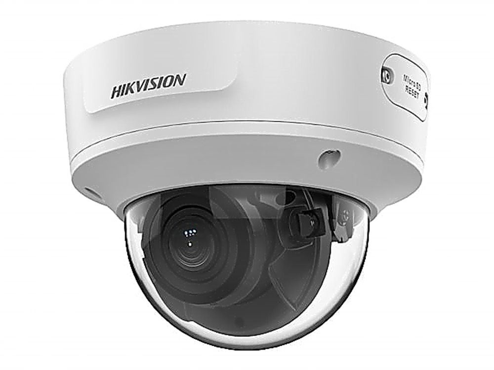 DS-2CD2743G2-IZS Hikvision - 4Мп уличная купольная IP-камера с EXIR-подсветкой до 40м и технологией AcuSense