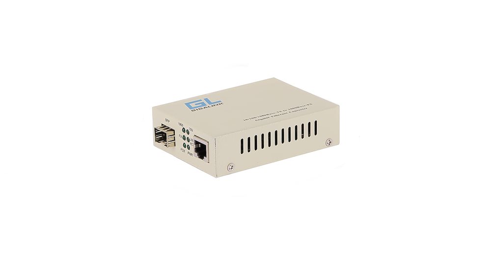 GL-MC-UTPG-SFPG-F Медиаконвертер GIGALINK UTP-SFP, 10/100/1000Мбит/с в 1000Мбит/с (GL-GU-SFP-v2)