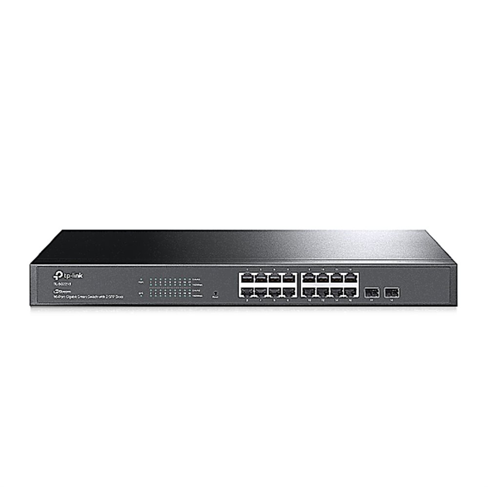 TL-SG2218 - Коммутатор TP-Link JetStream 16-портовый гигабитный Smart с 2 SFP‑слотами
