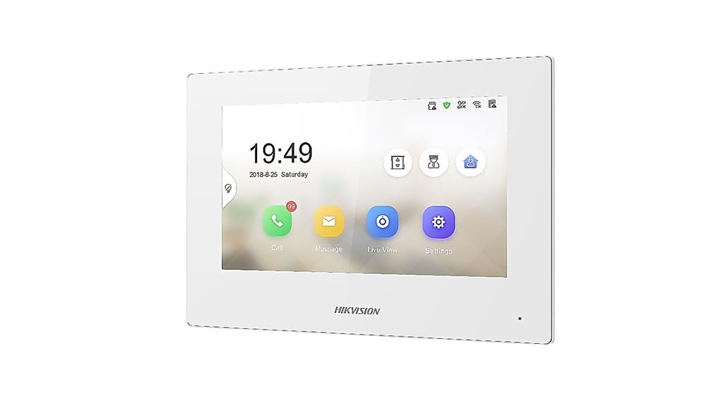 DS-KH6320-LE1/White(B) - 7“ IP видеодомофон Hikvision