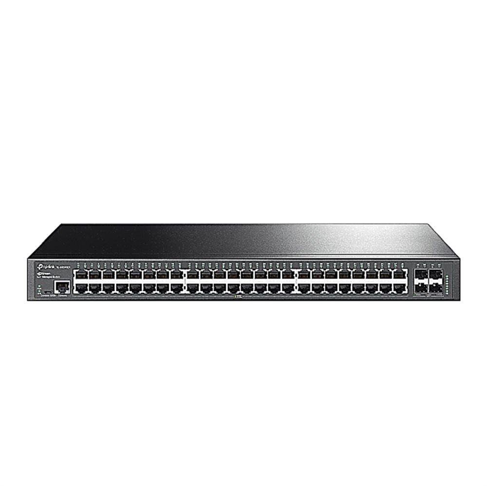 TL-SG3452X - 48-портовый гигабитный управляемый коммутатор уровня 2+ с четырьмя слотами SFP+ 10 Гбит/с