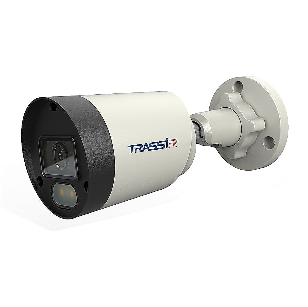 TR-D2181IR3 v3 2.8  - Уличная 8Мп IP-камера TRASSIR с ИК-подсветкой.