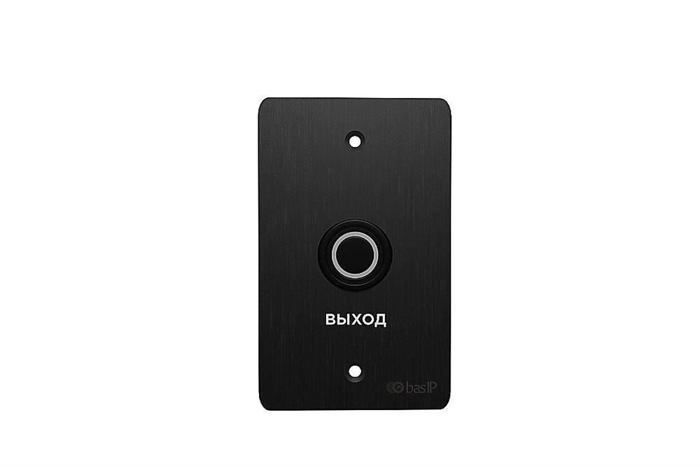BAS-IP SH-45R BLACK - врезная кнопка выхода