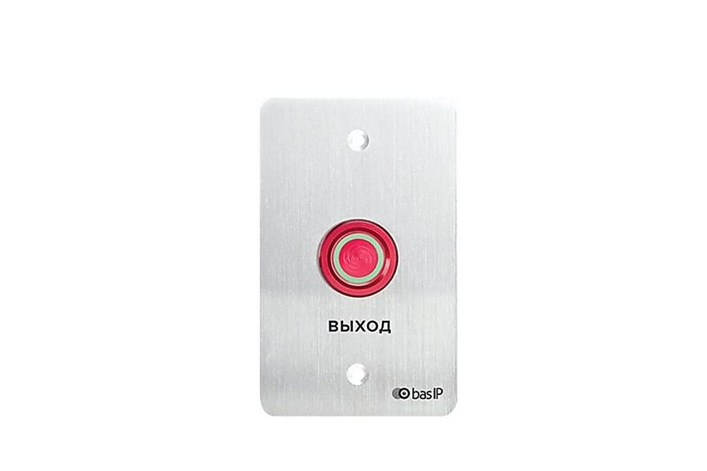 BAS-IP SH-45R SILVER - врезная кнопка выхода