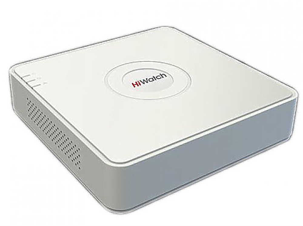 DS-H104GA - 4-х канальный гибридный HD-TVI регистратор c технологией AoC (аудио по коаксиальному кабелю)  для  аналоговых, HD-TVI, AHD и CVI камер + 1 IP-канал (до 5 с замещением аналоговых)