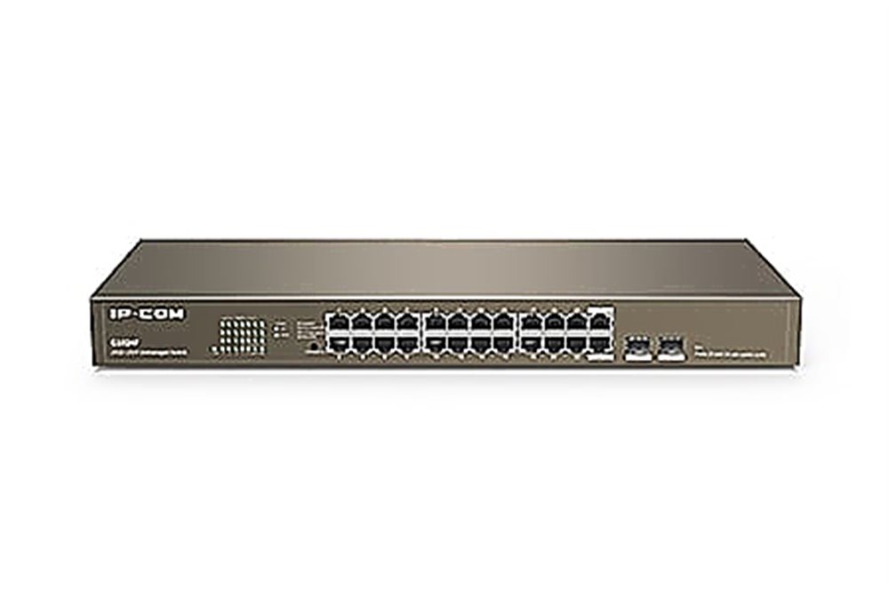 IP-COM F1118P-16-150W - Коммутатор PoE неуправляемый 18 портовый. 16 портов PoE 10/100 Мбит/c (IEEE 802.3at/af) до 30Вт на порт + 2 порта Ethernet 10/100/1000 Мбит/c Base-T + 1 порт SFP 10/100/1000 Мбит/c Base-X. Бюджет PoE 130Вт. Грозозащита на порт 6 кВ.