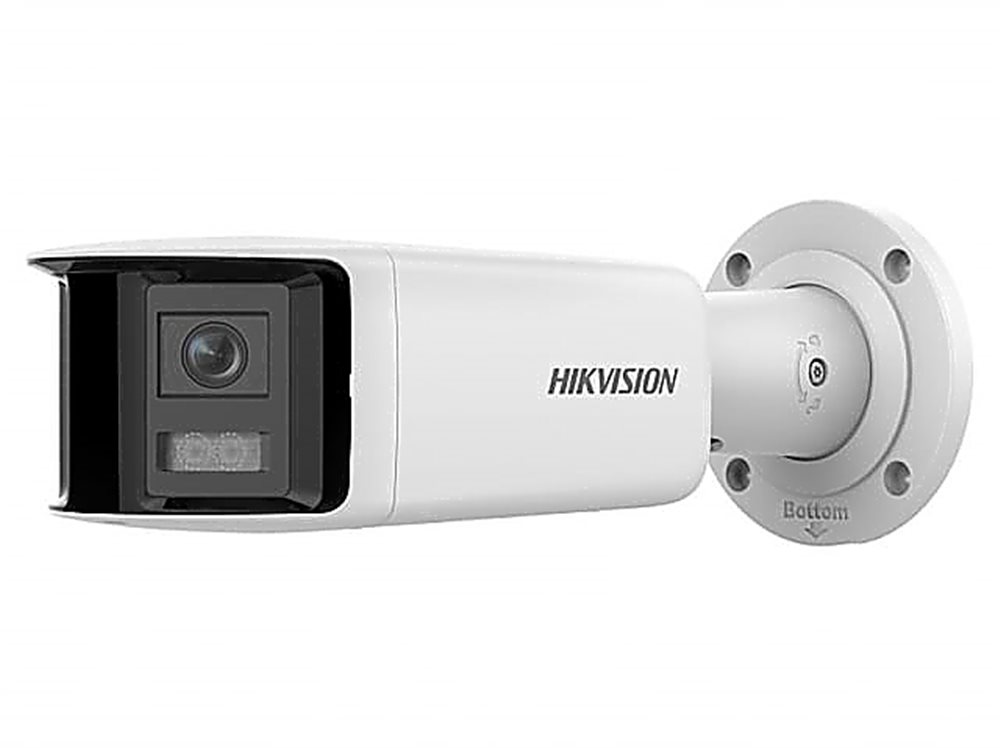 DS-2CD2T47G2P-LSU/SL(2.8mm)(C) - 4Мп уличная панорамная IP-камера с LED-подсветкой до 40м