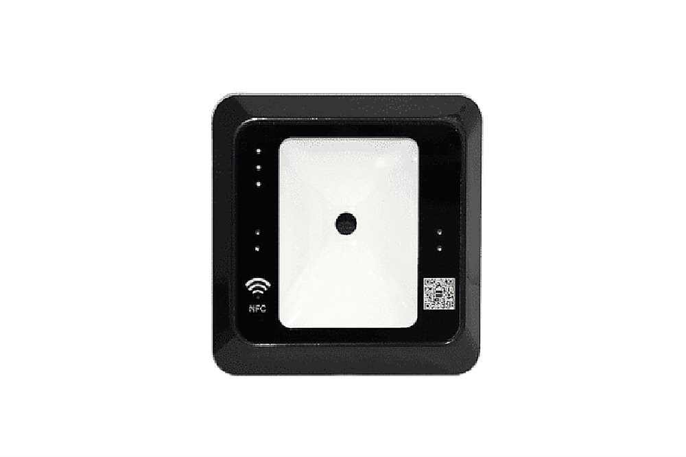 ZKTeco QR50BM - Считыватель QR кодов и Mifare карт. Интерфейс Wiegand, RS485. Размеры 86*86*50мм. -10 +50 °C
