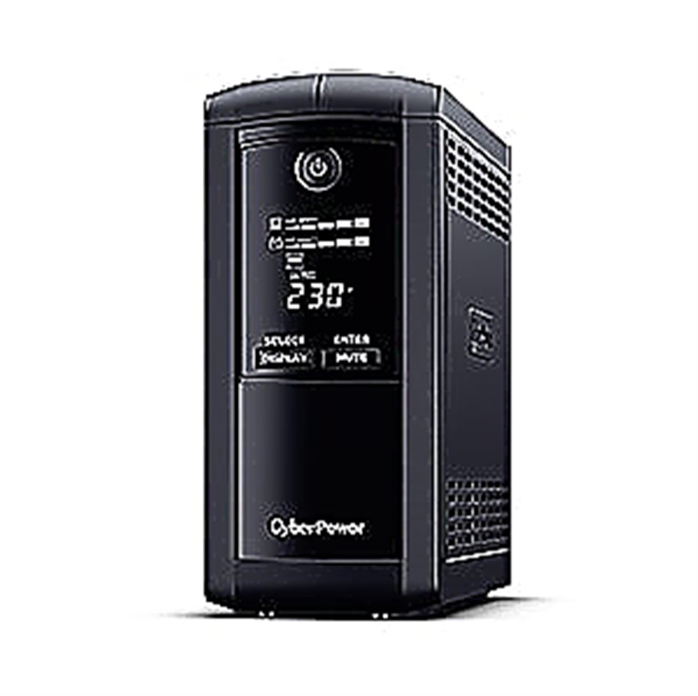 VP1200EILCD - Источник бесперебойного питания линейно-интерактивный CyberPower VP1200EILCD  1200ВА/720Вт USB/RS-232/RJ11/45  (4 + 4 IEC С13)