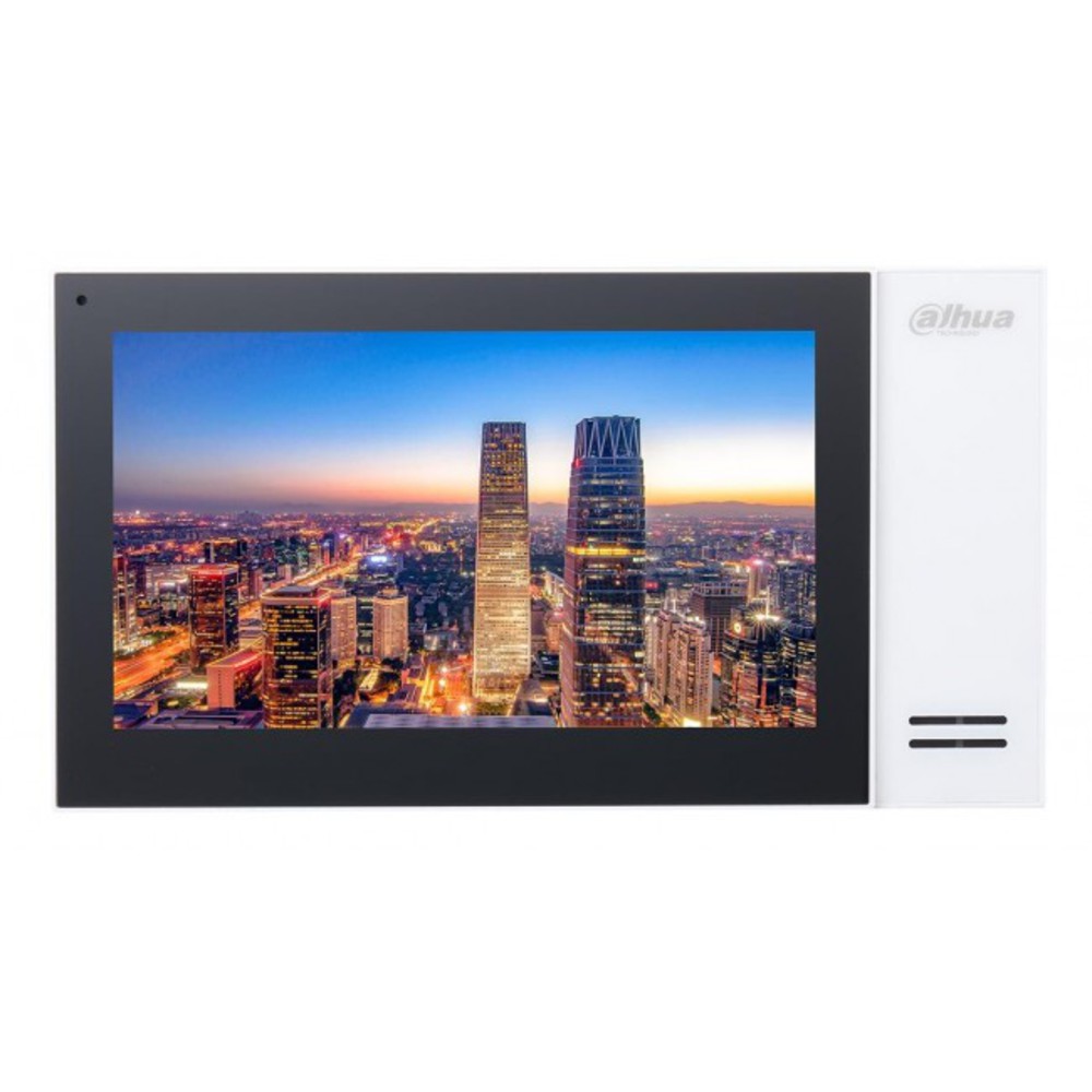 DHI-VTH2421FW - IP-монитор домофона 7" (1024x600), DC 12В, размеры 221.5×119.6×21.5 мм, белый