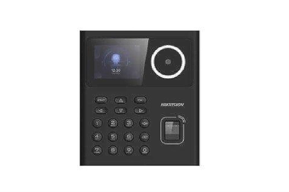 DS-K1T320MFWX - Терминал доступа с распознаванием лиц (Mifare 1K) и отпечатки пальцев