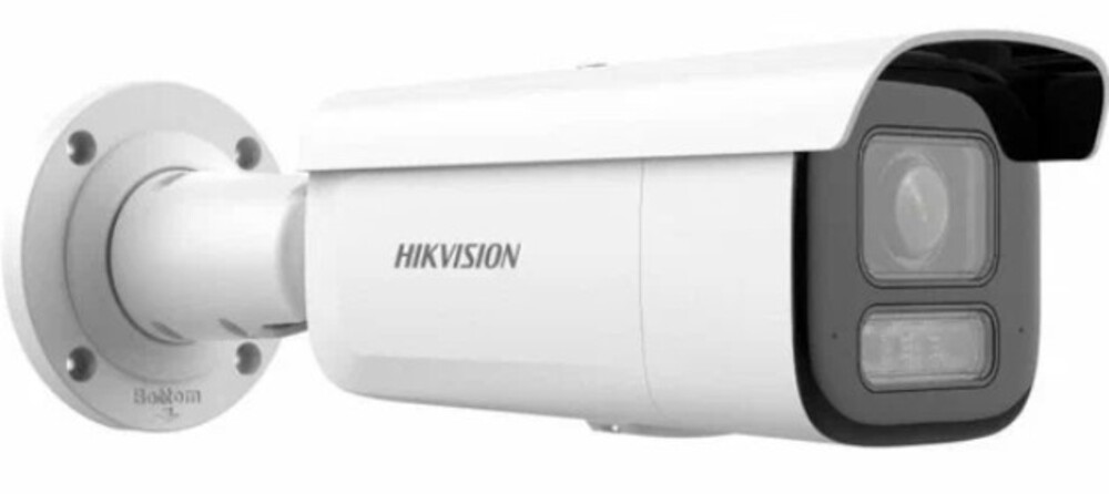 DS-2CD2647G2HT-LIZS(2.8-12mm) - 4Мп уличная цилиндрическая IP-камера c Smart гибридной EXIR/LED подсветкой до 60м и технологией AcuSense